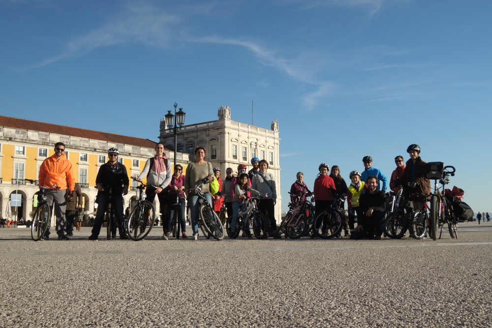 passeios de bicicleta mais inclusivos, Parque das Nações - Terreiro do Paço